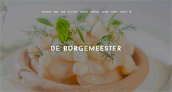 Desktop Screenshot of deburgemeester.nl